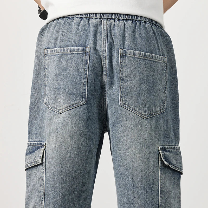 CozyDenim Cargo Pants
