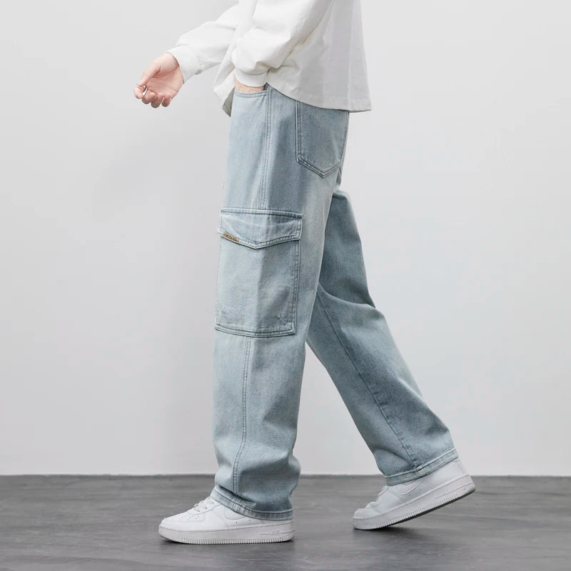 CozyDenim Cargo Pants