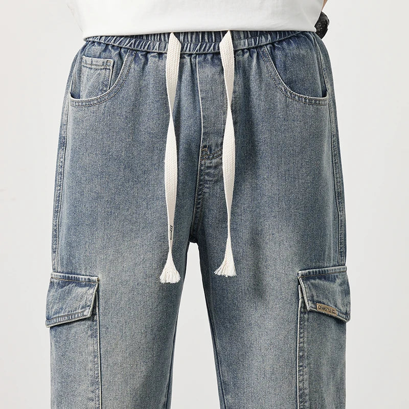 CozyDenim Cargo Pants