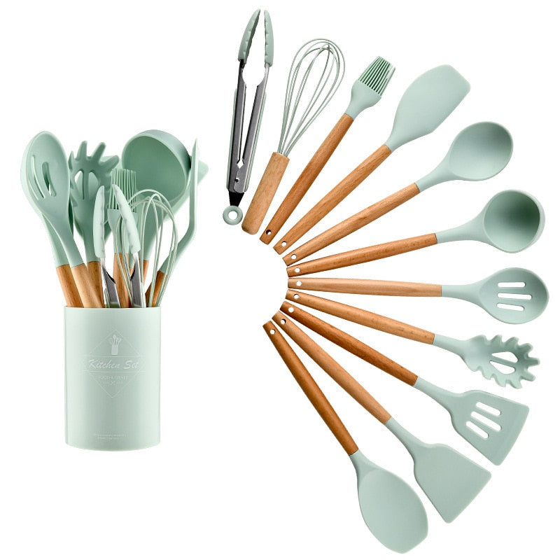 WoodGrip Kitchen Set